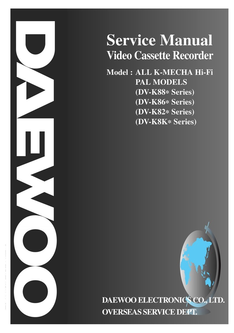 Daewoo DV-K88 series User manual