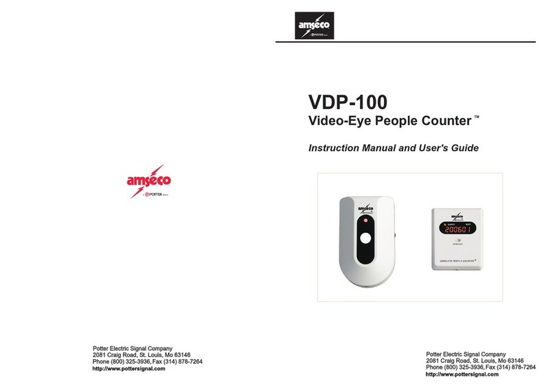 Amseco VDP-100 Instruction manual and users guide