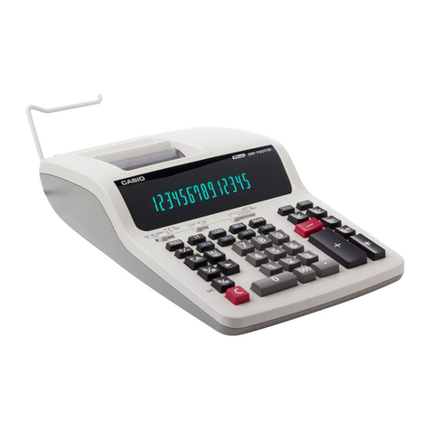 Casio DR-120TM User manual