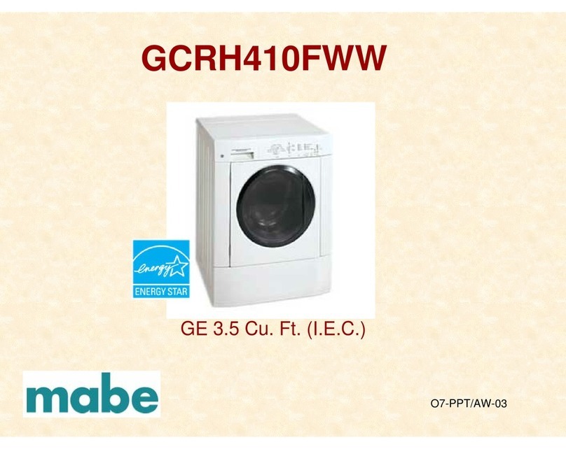 Energy Star GCRH410FWW user guide