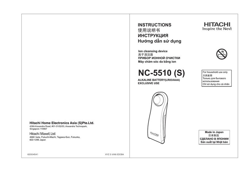 Hitachi NC-5510 instructions