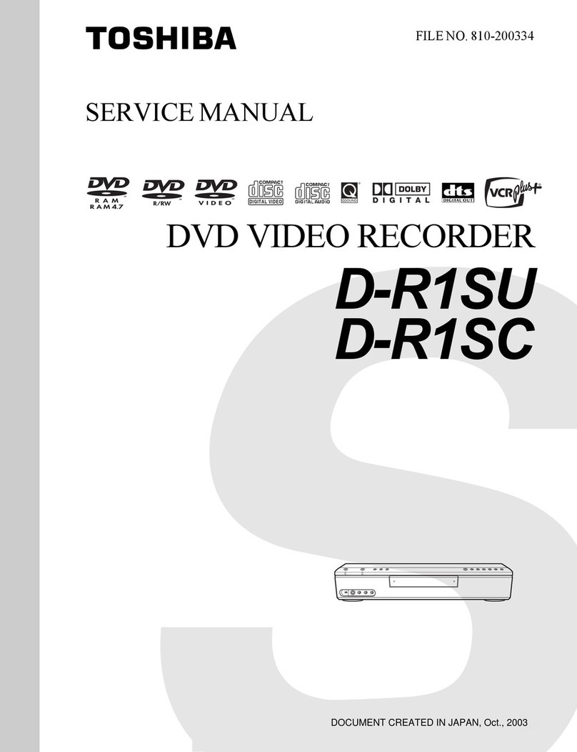 Toshiba D-R1SU User manual