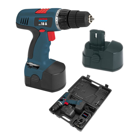 Alpha tools AS 18 A User manual