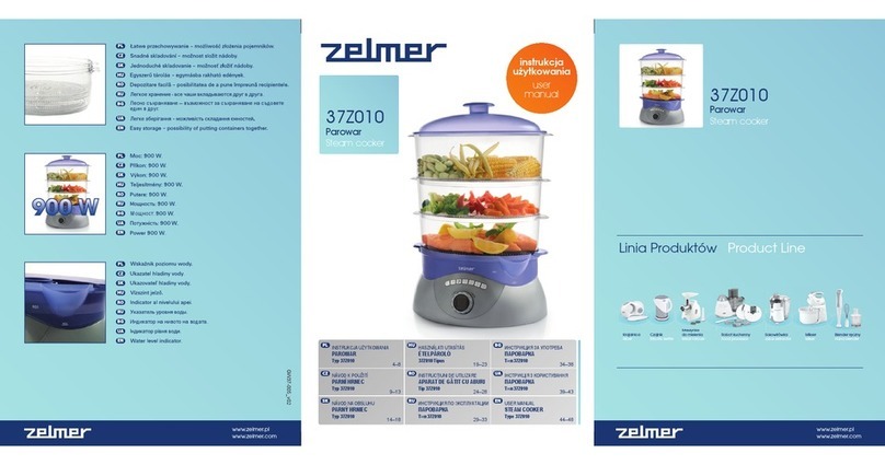 Zelmer 37z010 user manual