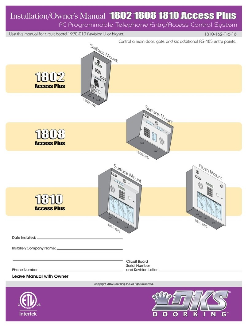 Intertek 1802 Installation & owner's manual