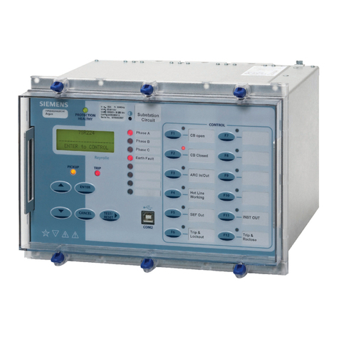 Siemens 7SR224 User manual