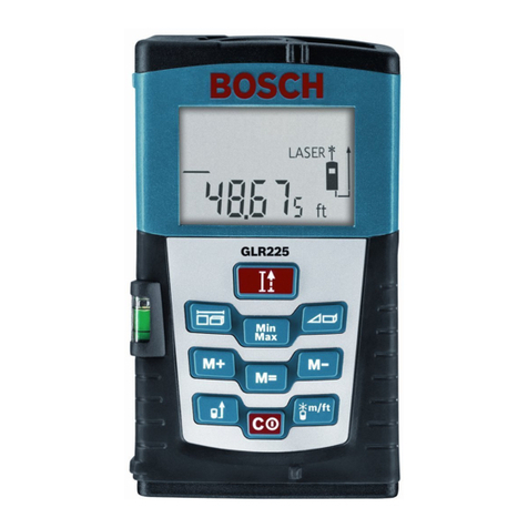 Bosch GLR225 Operating/safety instructions