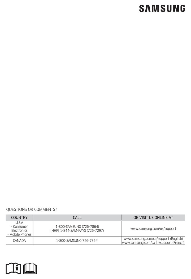 Samsung AR09KSFPDWQN User manual Samsung AR09KSFPDWQN User manual