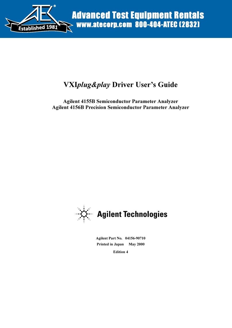 Agilent Technologies 4155B User manual