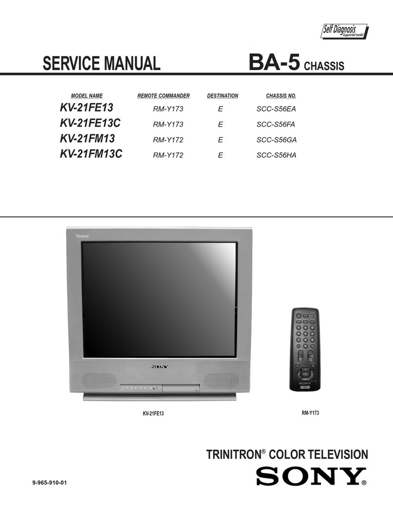 Sony KV-21FE13 User manual