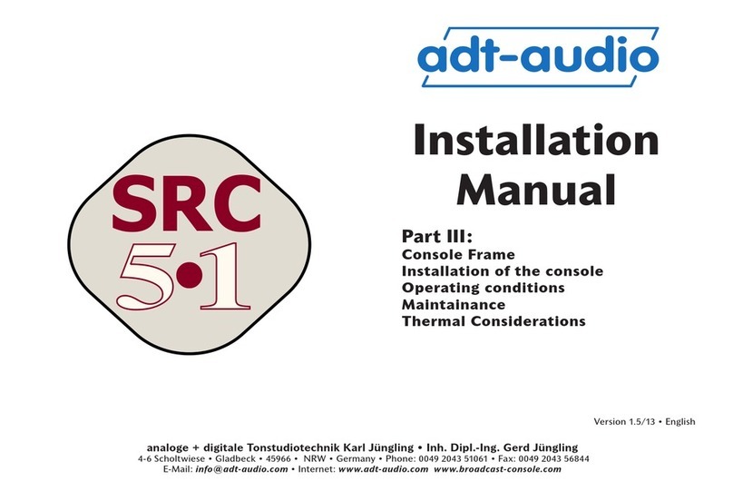 adt-audio SRC 51 installation manual