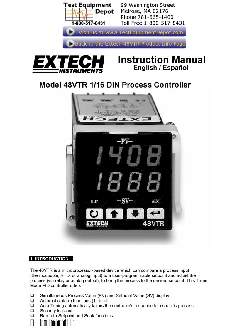 Extech Instruments 48VTR User manual