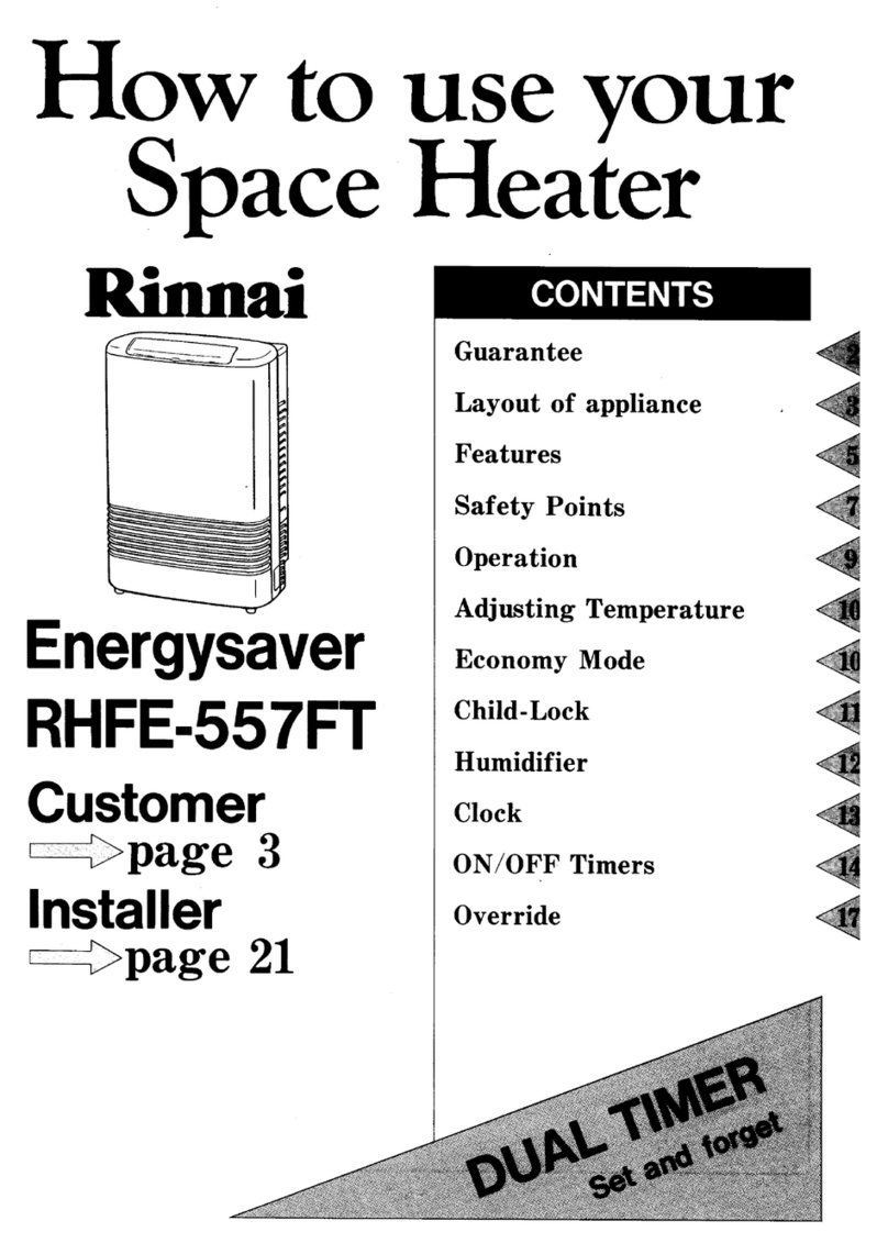 Rinnai RHFE-557FT manual