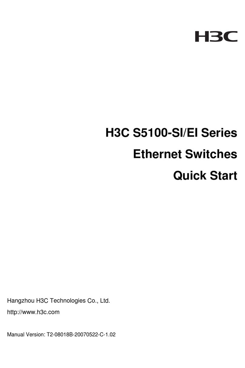 H3C H3C S5100-SI quick start