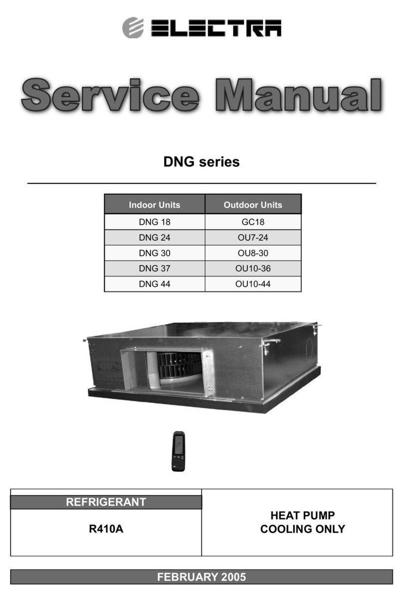 Electra DNG 18 User manual