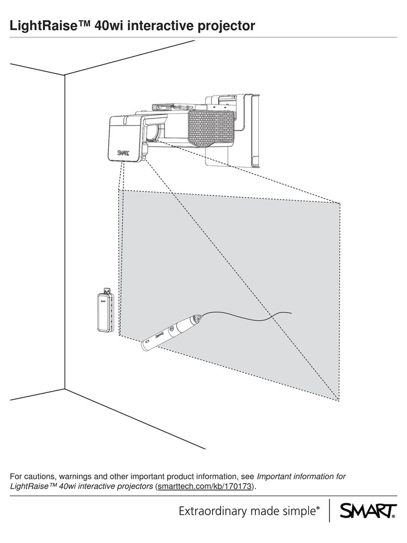 SMART LightRaise 40wi User manual