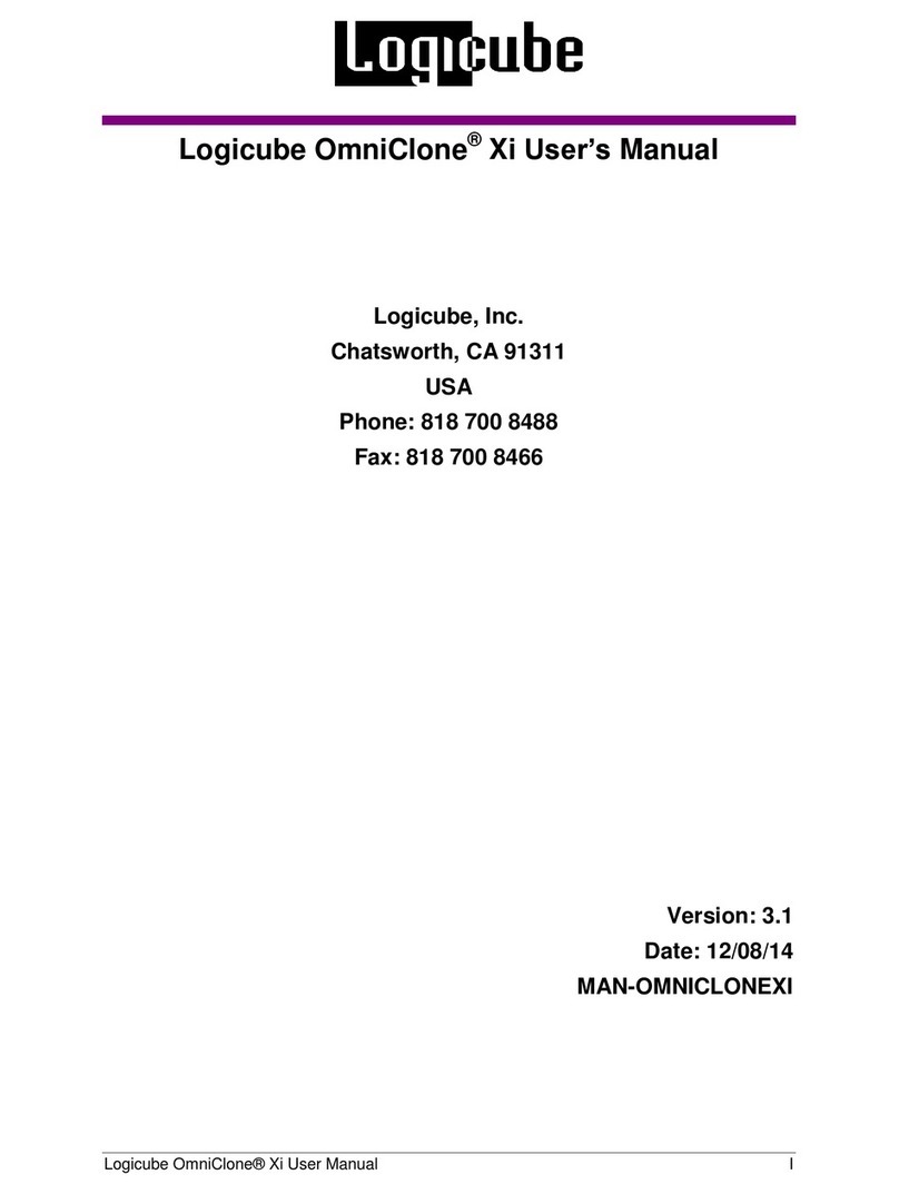 Logicube Omniclone Xi User manual