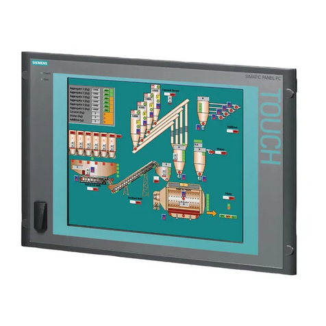 Siemens SIMATIC Panel PC 677 User manual