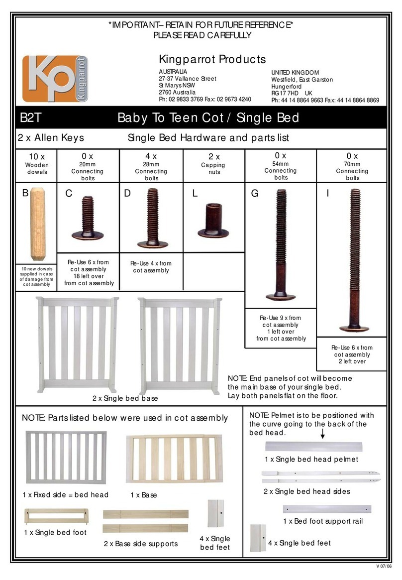 kingparrot b2t User manual