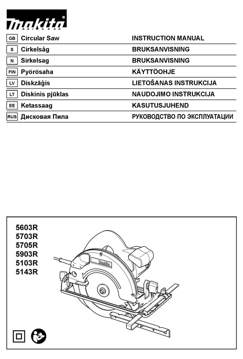 Makita 5603R instruction manual