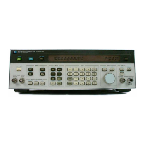 HP 8642A User manual