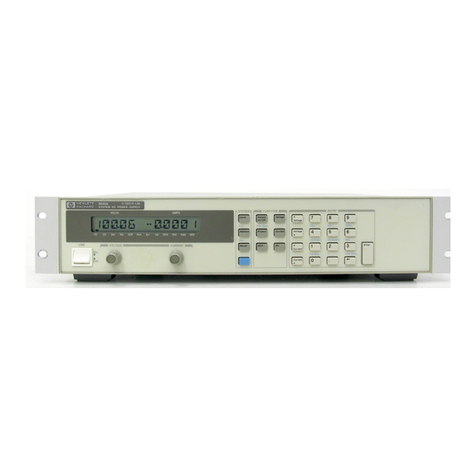 Agilent Technologies 6641A operating guide