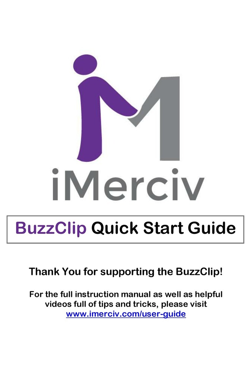 iMerciv BuzzClip quick start guide