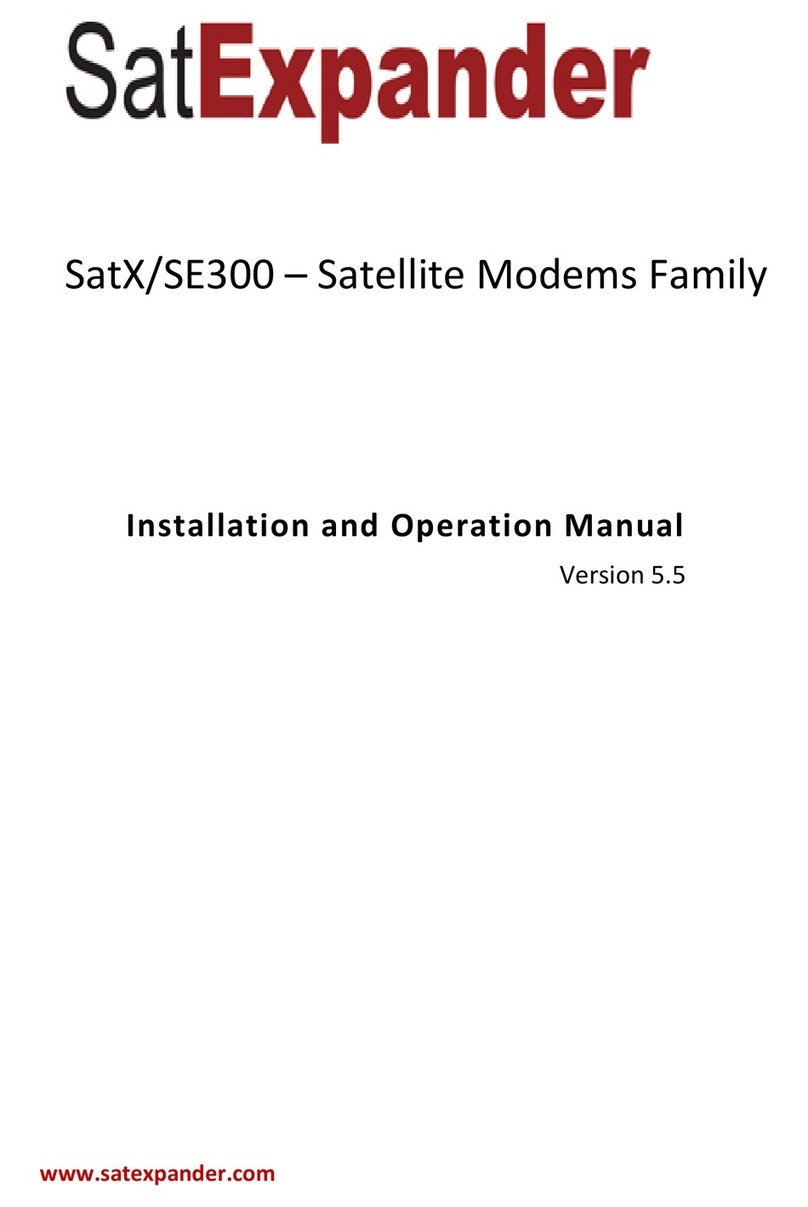 SatExpander SatX Installation and operation manual