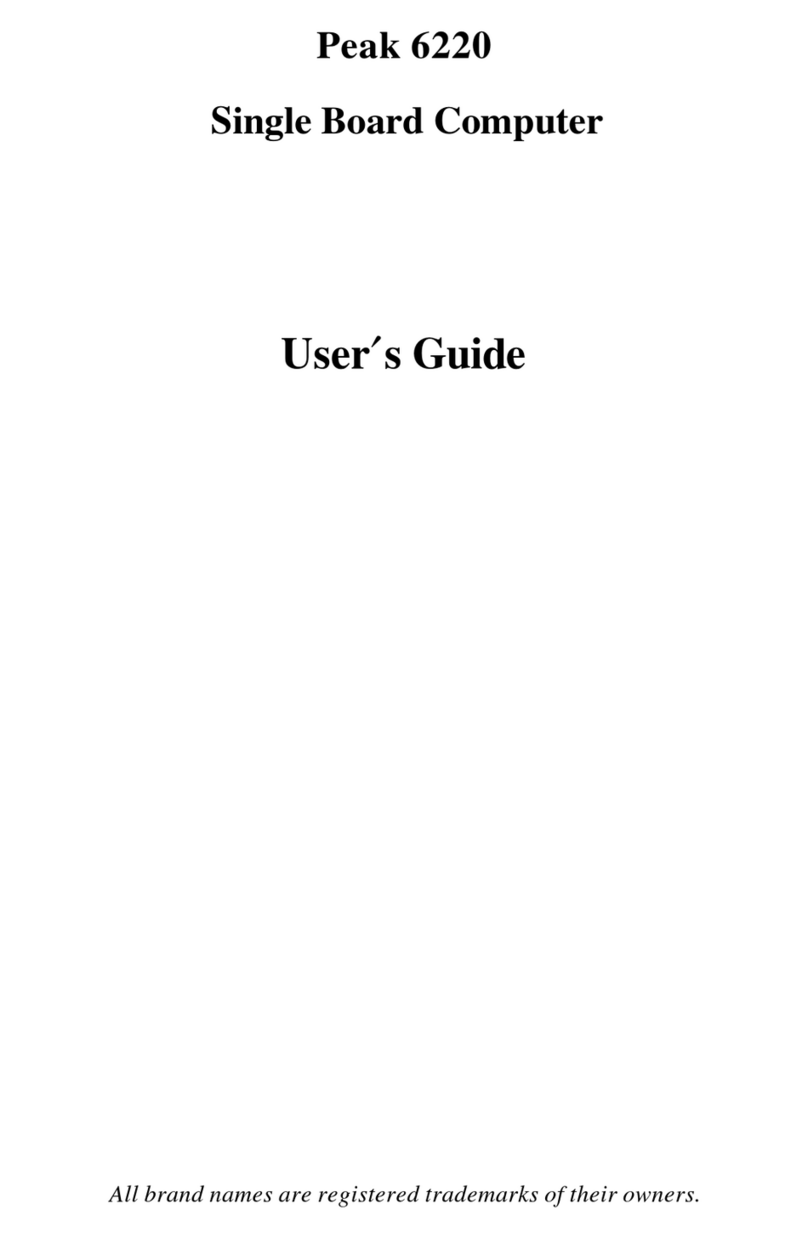 Vox Technologies Peak 6220 user guide