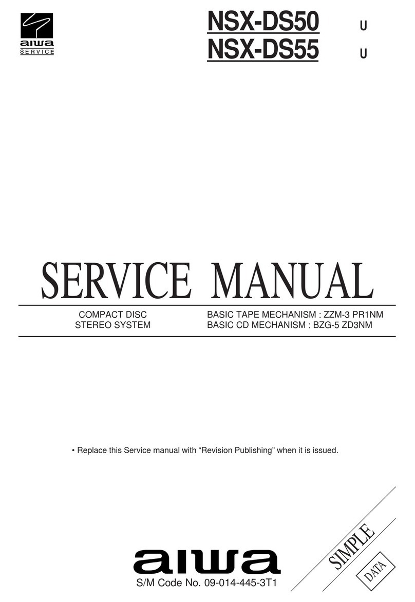 Aiwa NSX-DS50 User manual