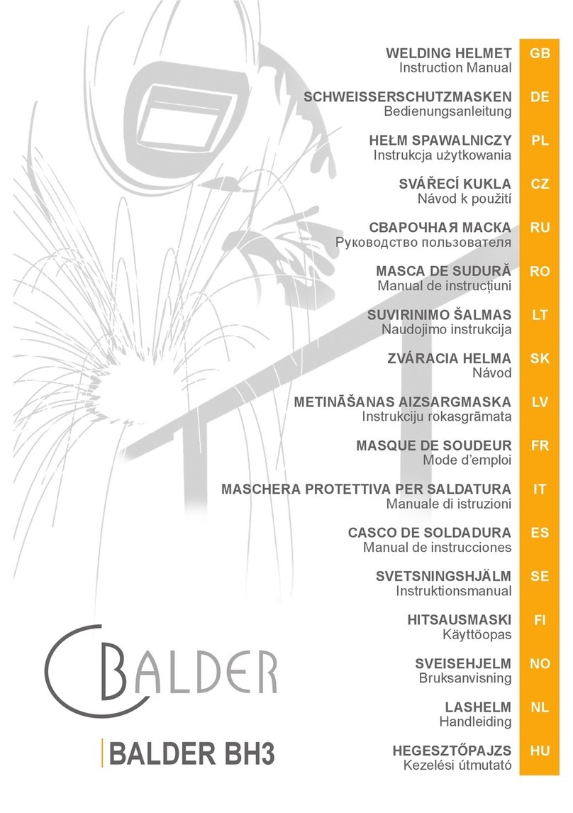 BALDER BH3 instruction manual