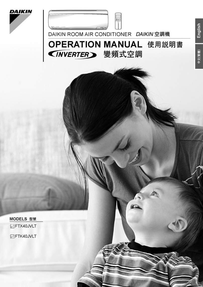 Daikin FTX40JVLT User manual