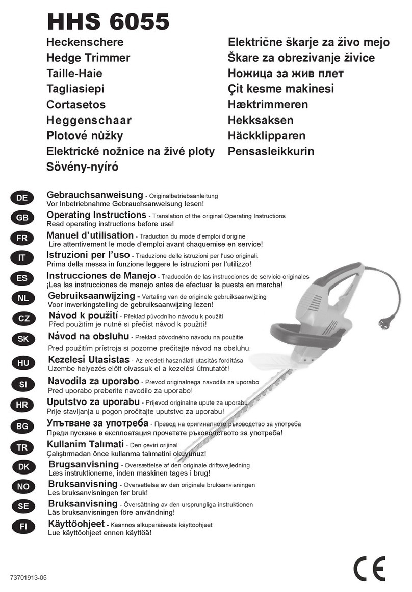 Hurricane HHS 6055 operating instructions