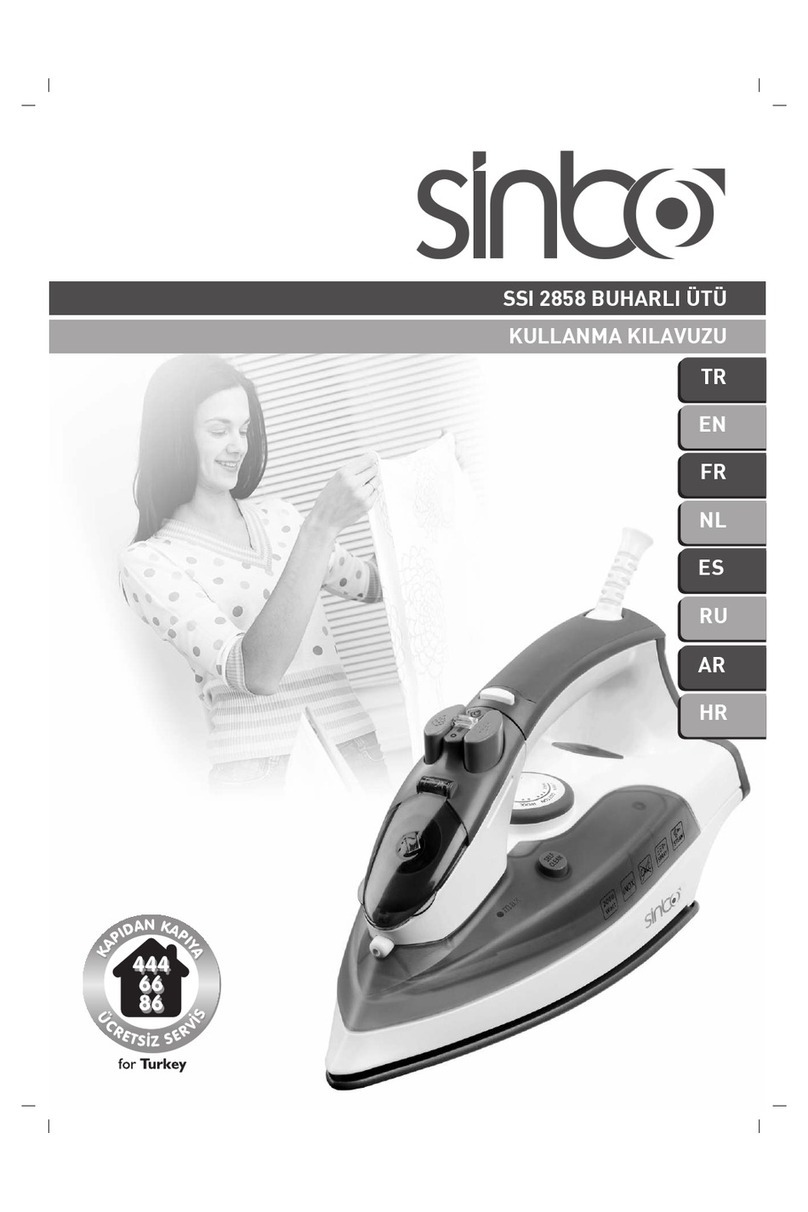 Sinbo SSI 2858 User manual