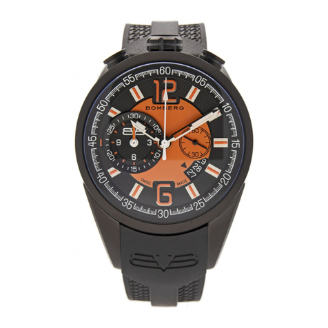 Bomberg 1968 - Chronograph User instructions