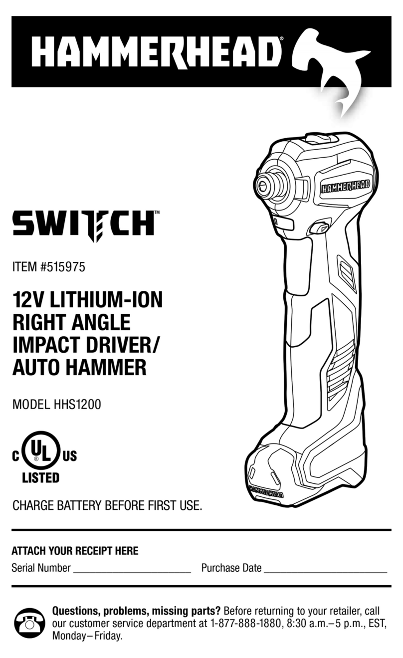 Hammerhead SWITCH HHS1200 user manual