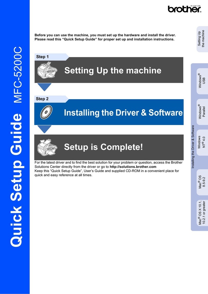 Brother MFC-5200C User manual