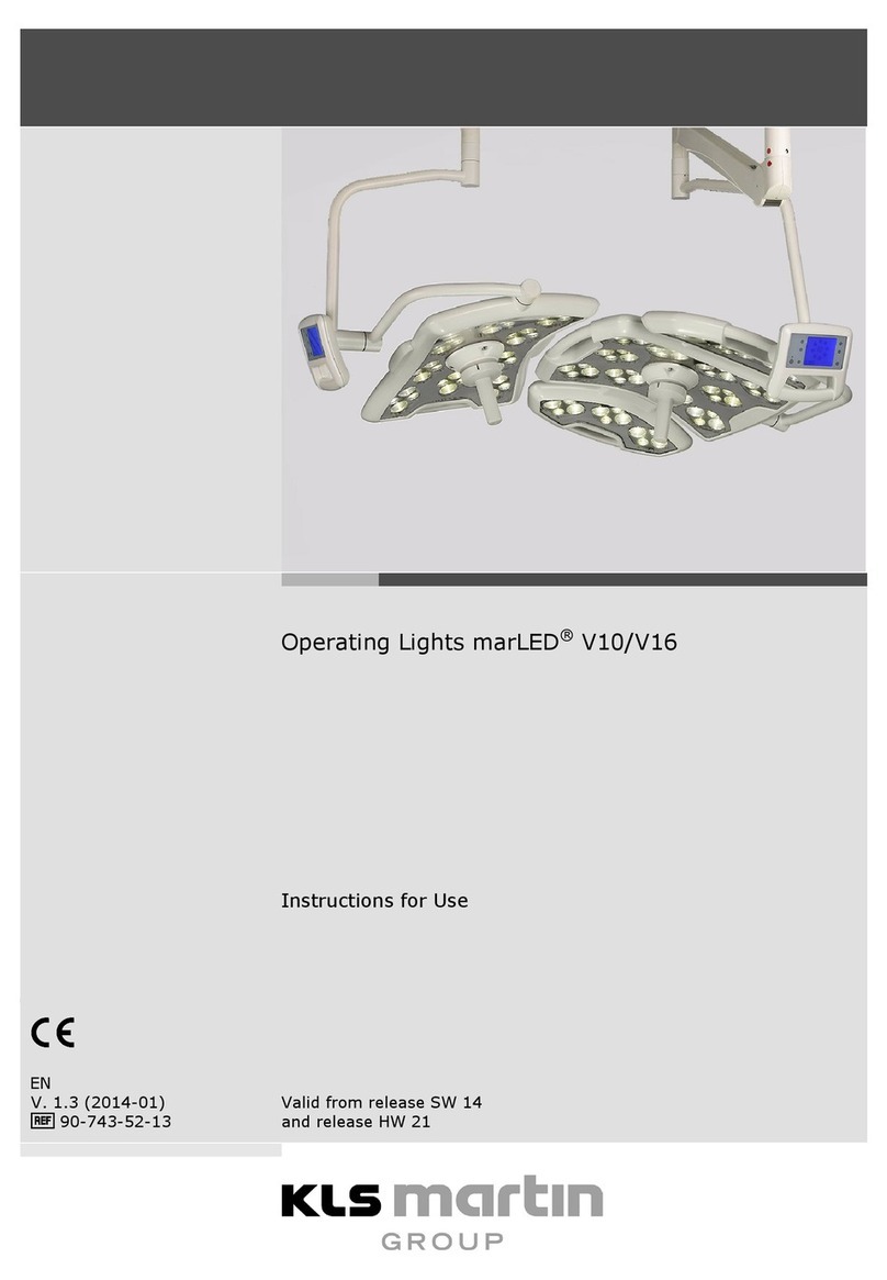 KLS Martin group marLED V10 Instructions for use