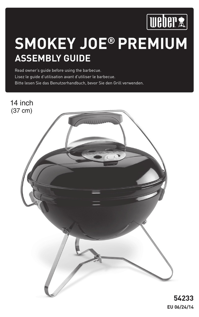Weber smokey foe premium Assembly guide