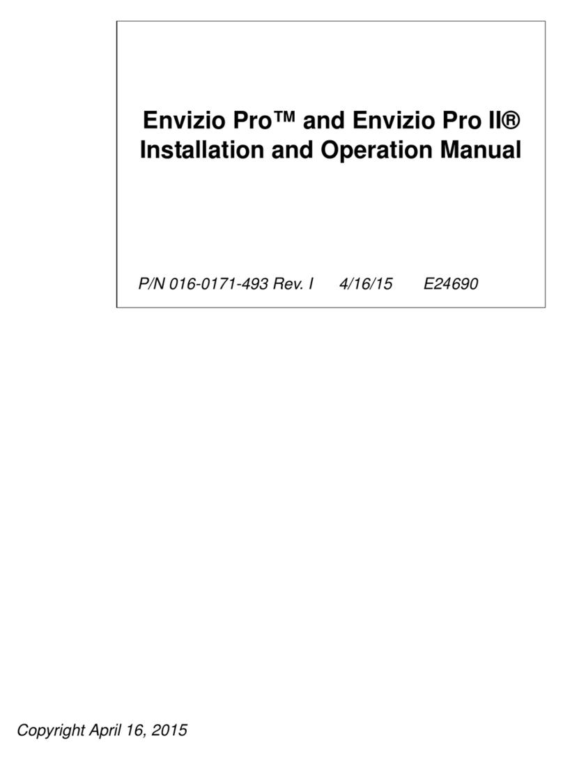 Raven Envizio Pro User manual