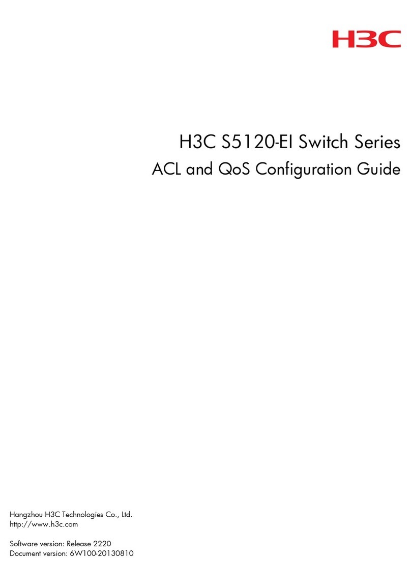 H3C S5120-EI Series User manual