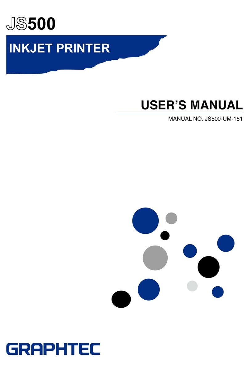 GRAPHTEC JS500 User manual