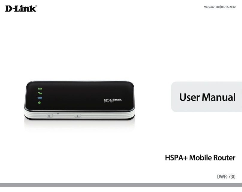 D-Link DWR-730 User manual