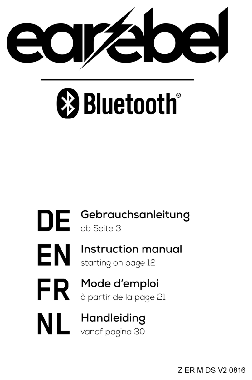 EAREBEL SF543/BTS User manual