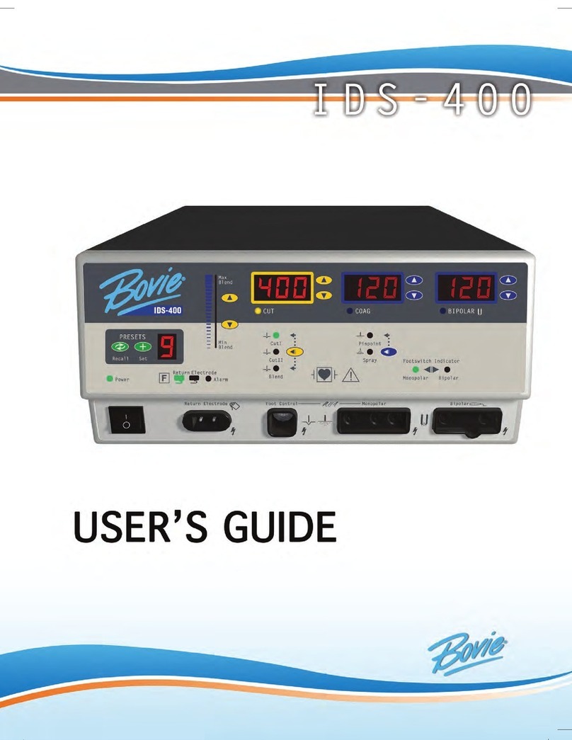 Bovie ids-400 user guide