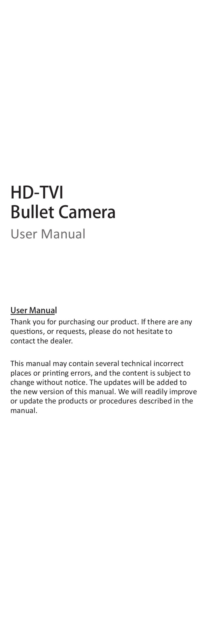 LTS CMHR92T2-6 User manual