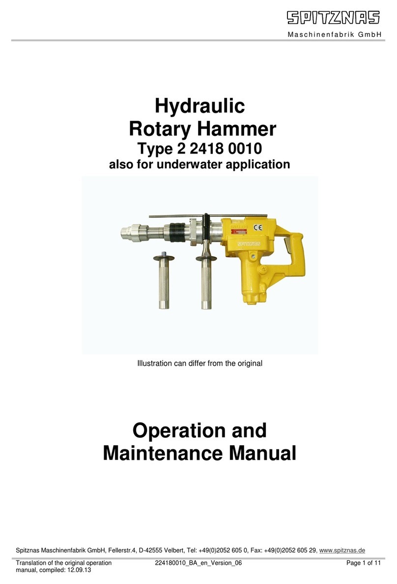Spitznas 2 2418 0010 User manual