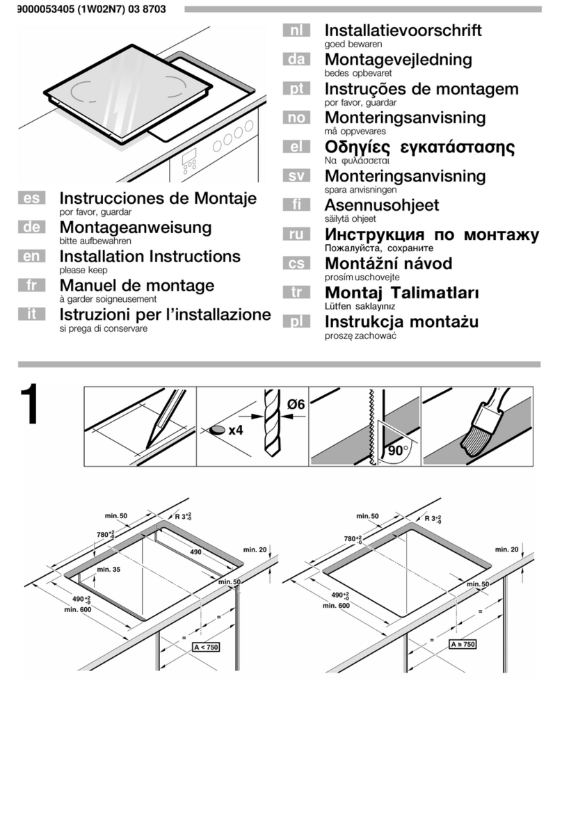 Gaggenau CI 481110 User manual
