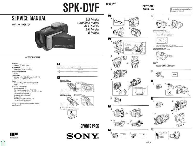 Sony SPK-DVF Service manual