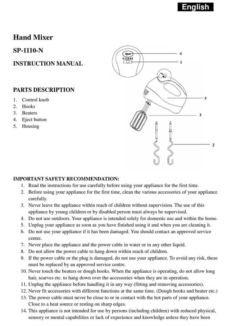 Sapir SP-1110-N instruction manual